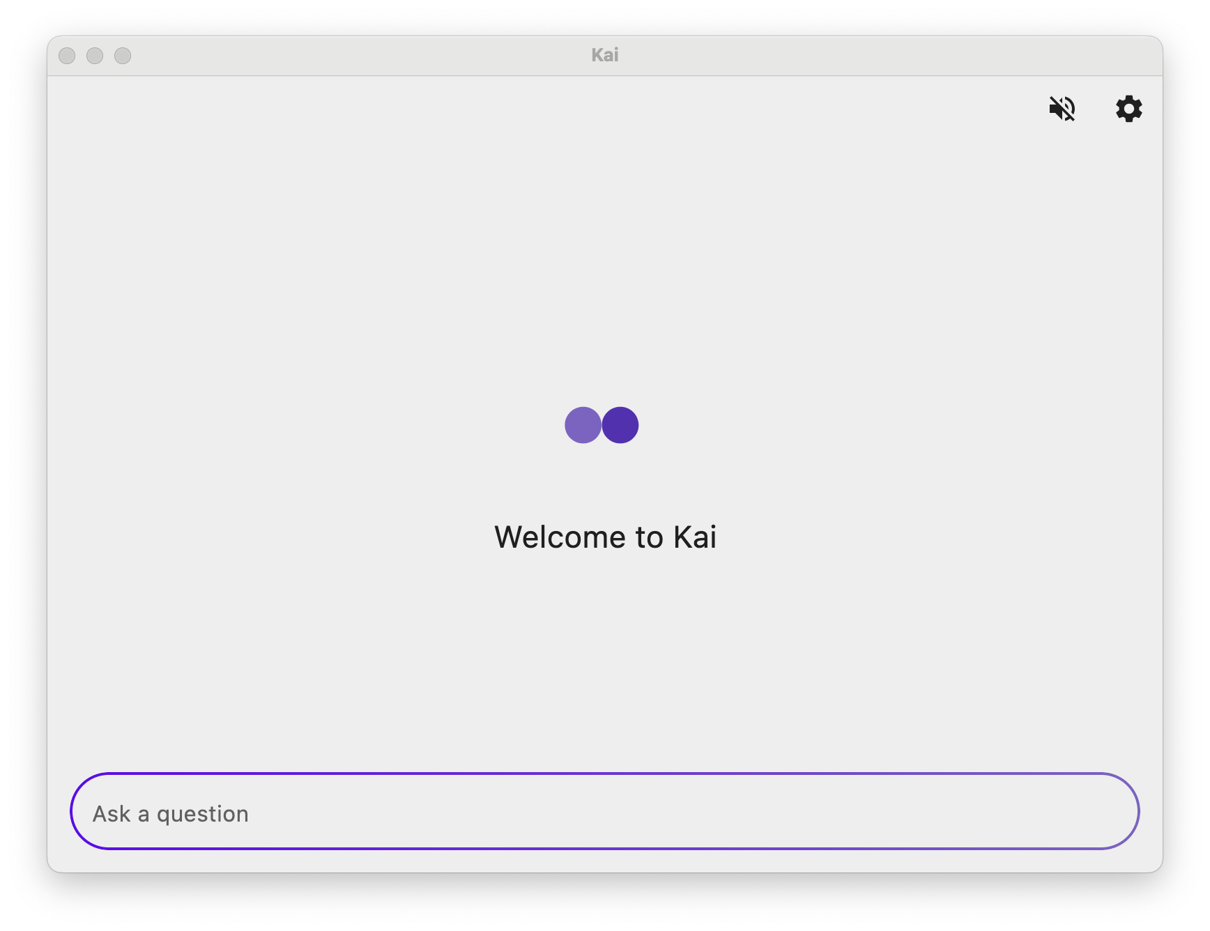 Kai desktop app